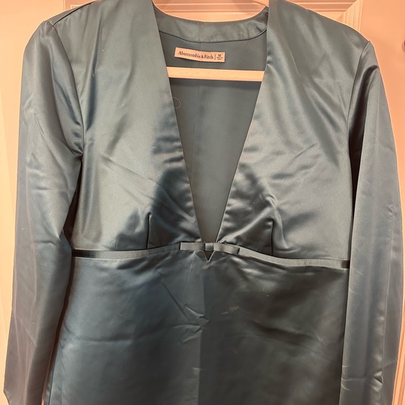 Abercrombie & Fitch deep green Mini Dress - Picture 2 of 2